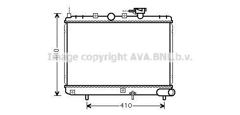 AVA QUALITY COOLING Radiaator,mootorijahutus KA2271